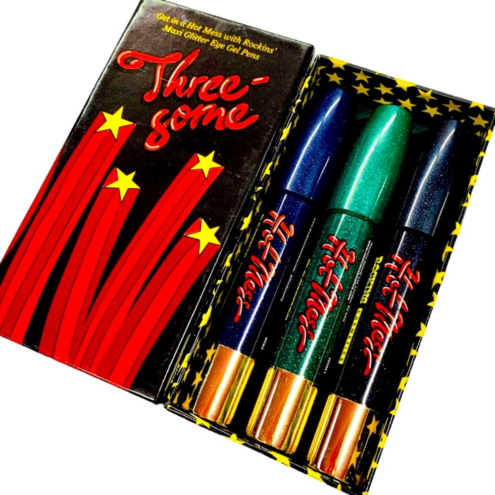 ❤️Rockins Hotmess Glitter Gel Eye Pens❤️